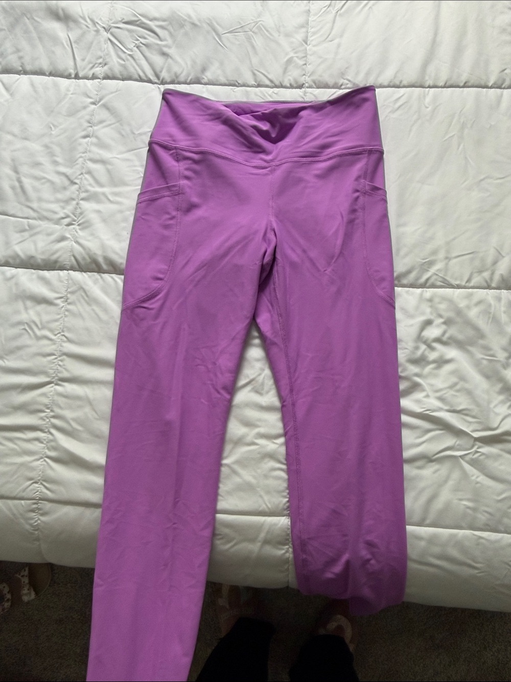 Old Navy Purple High-Waist Leggings